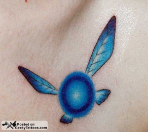 Navi Tattoo Closeup