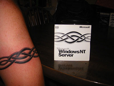 tribal band tattoo. Windows Server NT Tribal Band