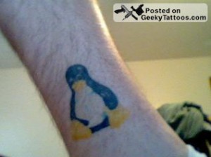Tux Tattoo Four years Later