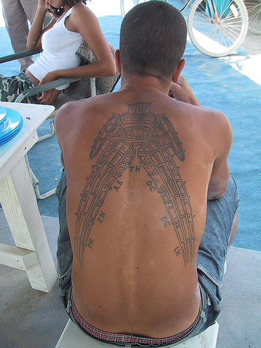Burning Man Tattoo