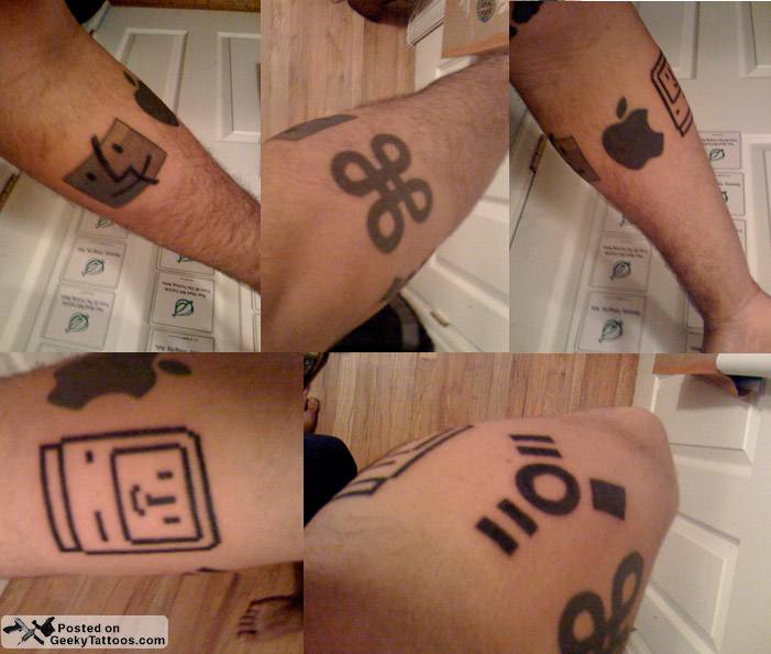 tattoo images tagged apple bme