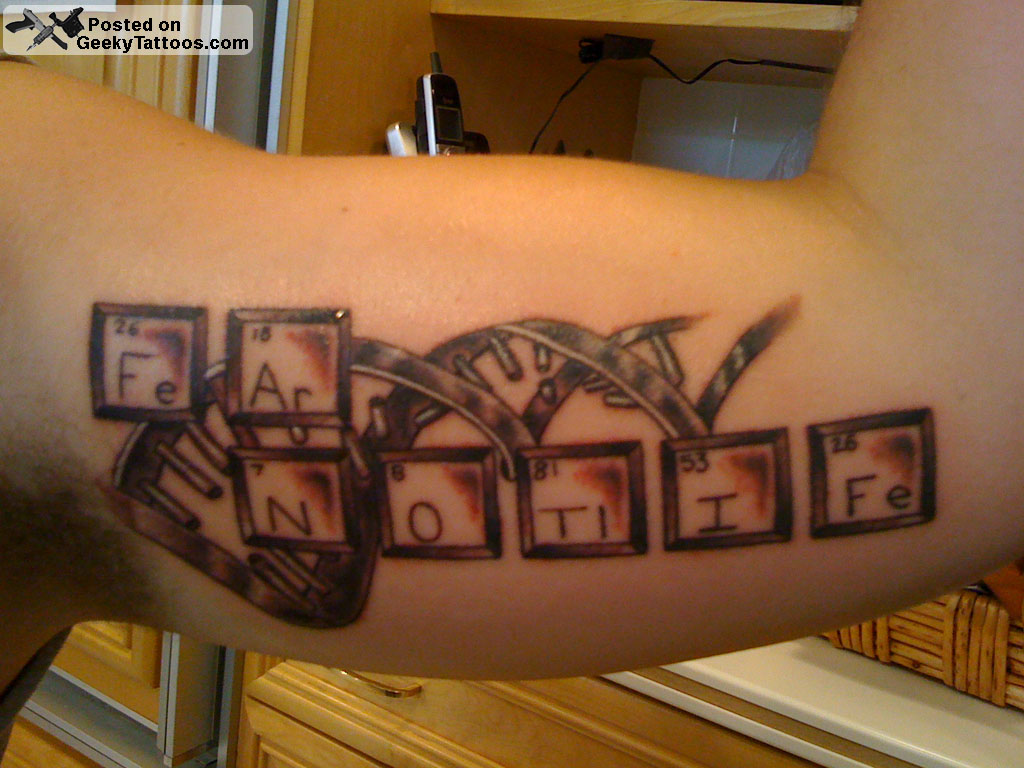 FeAr NOT lIFe @ Geeky Tattoos
