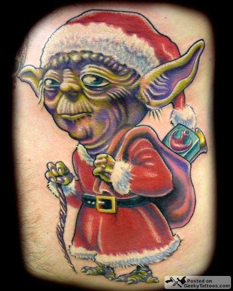 Yoda as Santa (by Josh Woods)