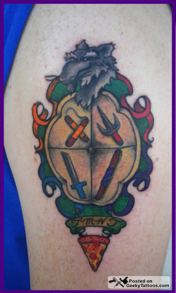 Teenage Mutant Ninja Turtle Crest Tattoo. Sunday, March 28th, 2010
