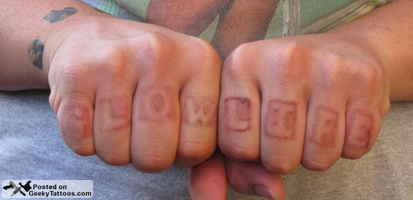skull tattoos on hands. Street Fighter Skull Tattoos