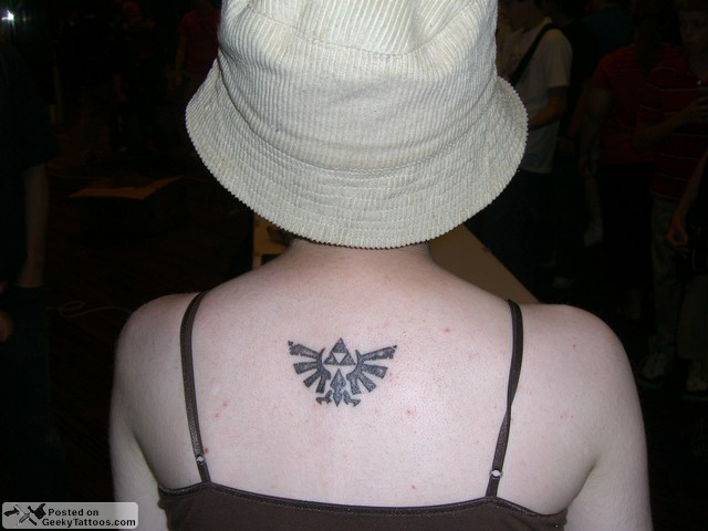 If you've got a triforce related tattoo 