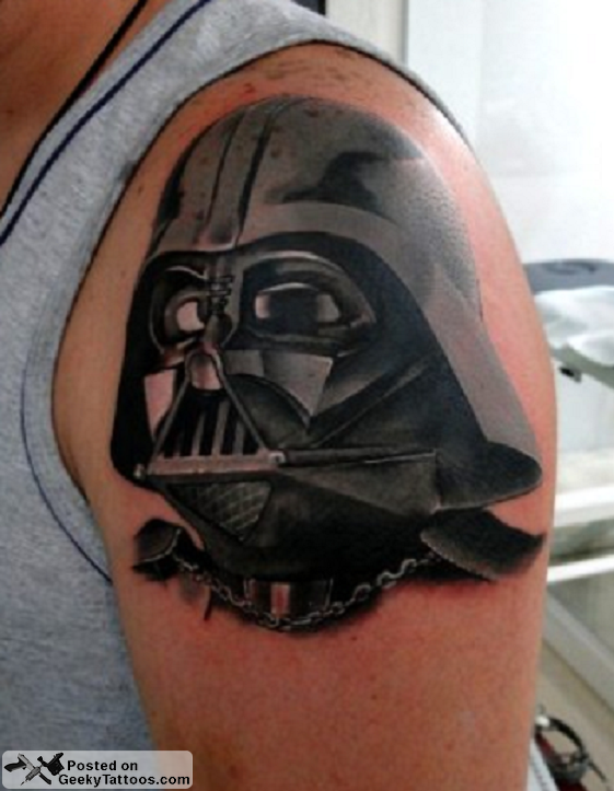 darth vader tattoo. Darth Vader tattoo hailing
