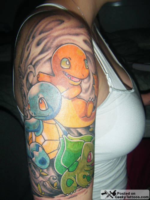 tribal tattoo pokemon. She sent in her Pokemon sleeve