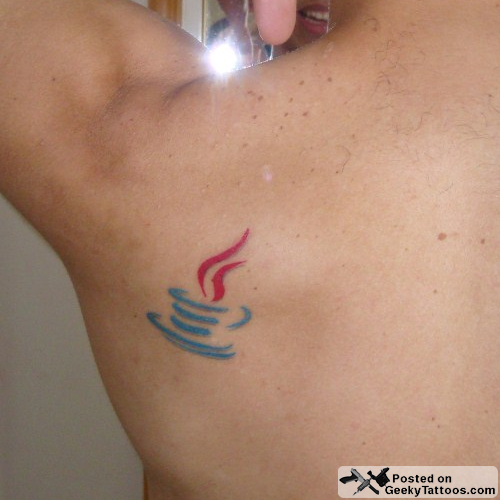 Java Tattoo @ Geeky Tattoos