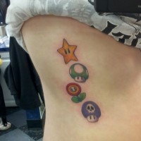 Super-Mario-Side-tattoo