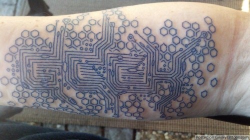 Eric Johnson - Tattoo submission - The Geek Virus